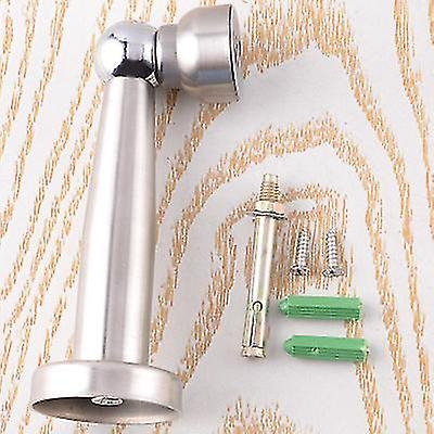 thumbnail image 2 of Magnetic Door Stop Holder In Stainless Steel - Wall Or Floor Mount With Screws 2 of 6