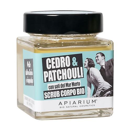 Bio Cedar and Patchouli body scrub 410 g of gel