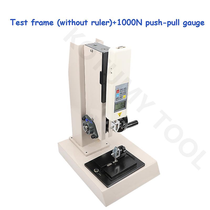 500N 1000n Push Pull Tester Measuring Hine Dynamometer Stand Spiral Frame Gauge Test Bench Force Testing Equipment