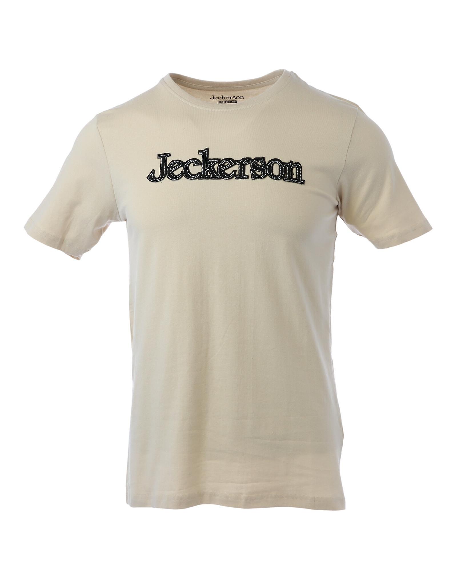 Yoox Magliette Jeckerson Jeckerson Logo JECKERSON Camel Men's - Main Image