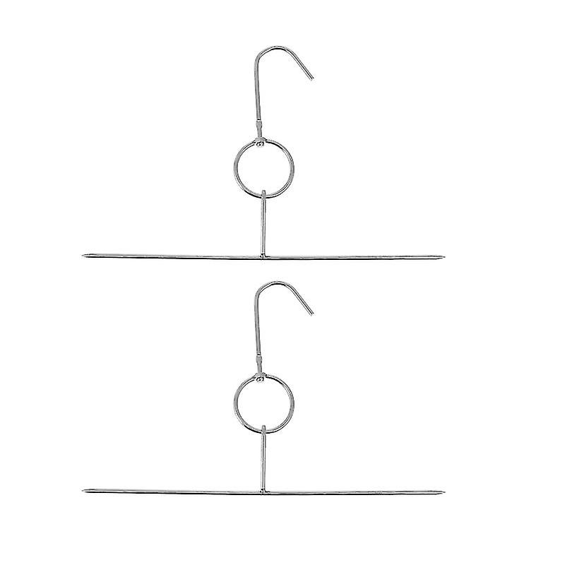 2pcs Sturdy Bbq Hooks