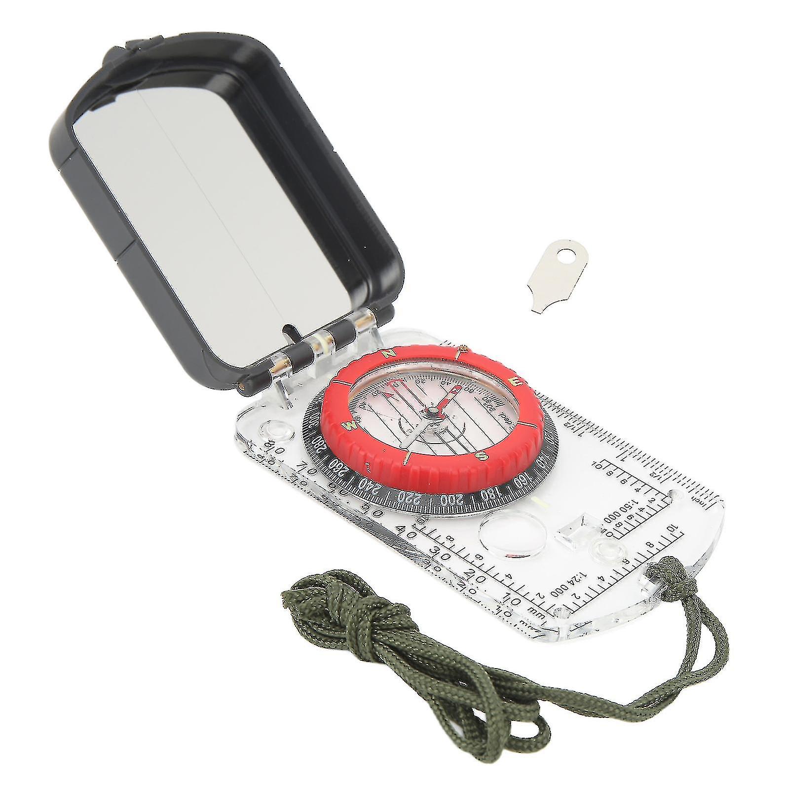 Compass Multifunctional Card Portable Map Directional Compass Outdoor Adventure Equipment