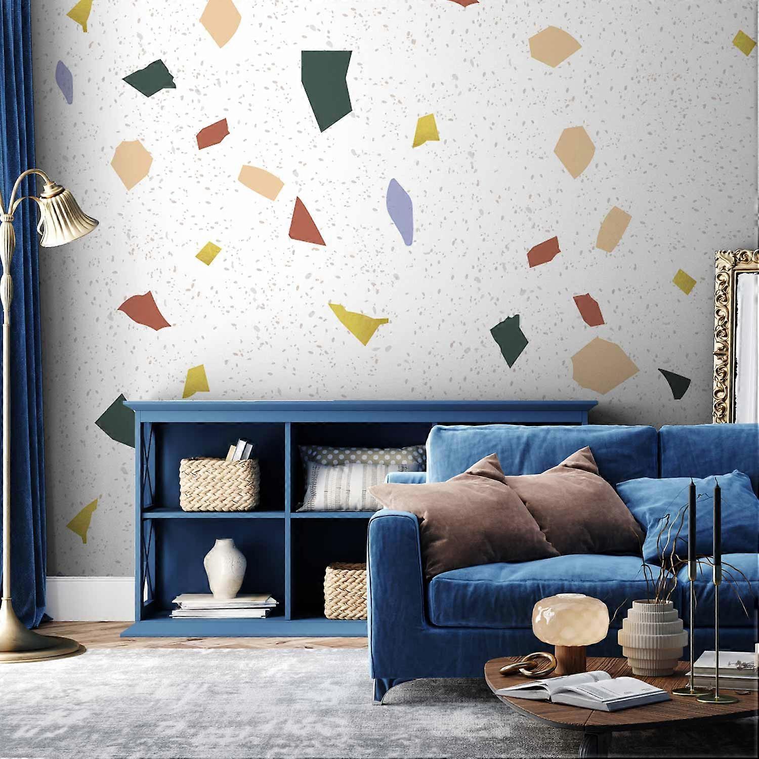 Self-adhesive Wall Mural - Subtle Terrazzo Pattern