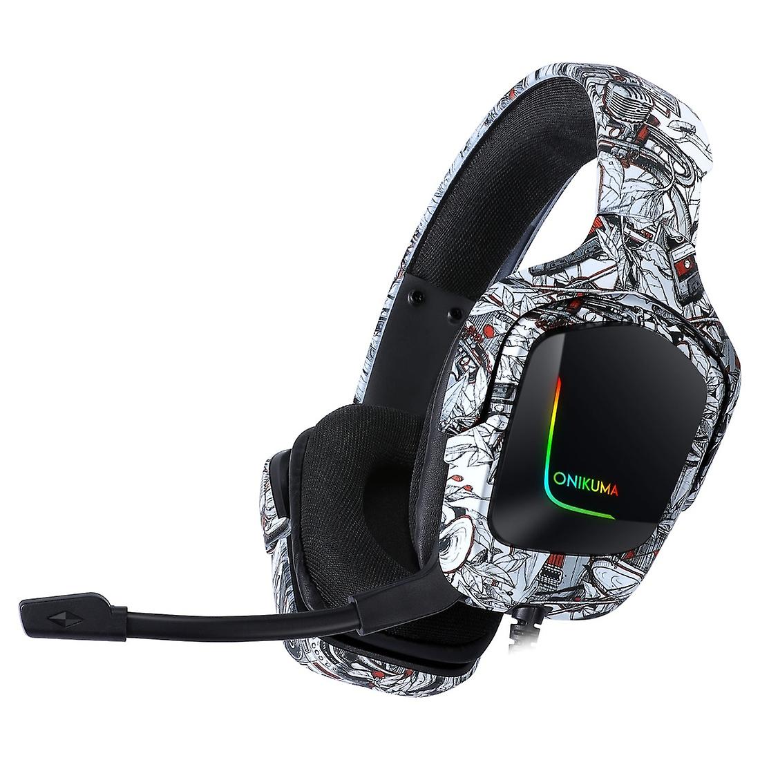 Stereospelheadset med mikrofon