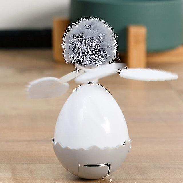Electric cat toys ball interactive motion pet cat tumbler feather toy rotating rolling automatic cha