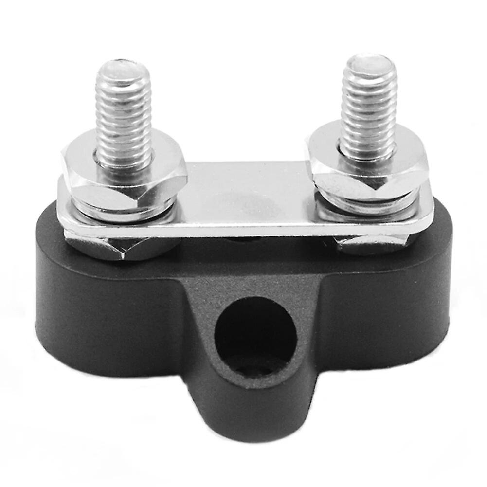 Bus Bar Terminal Block Heavy Duty Dual M6 Positive Power Distribution Stud
