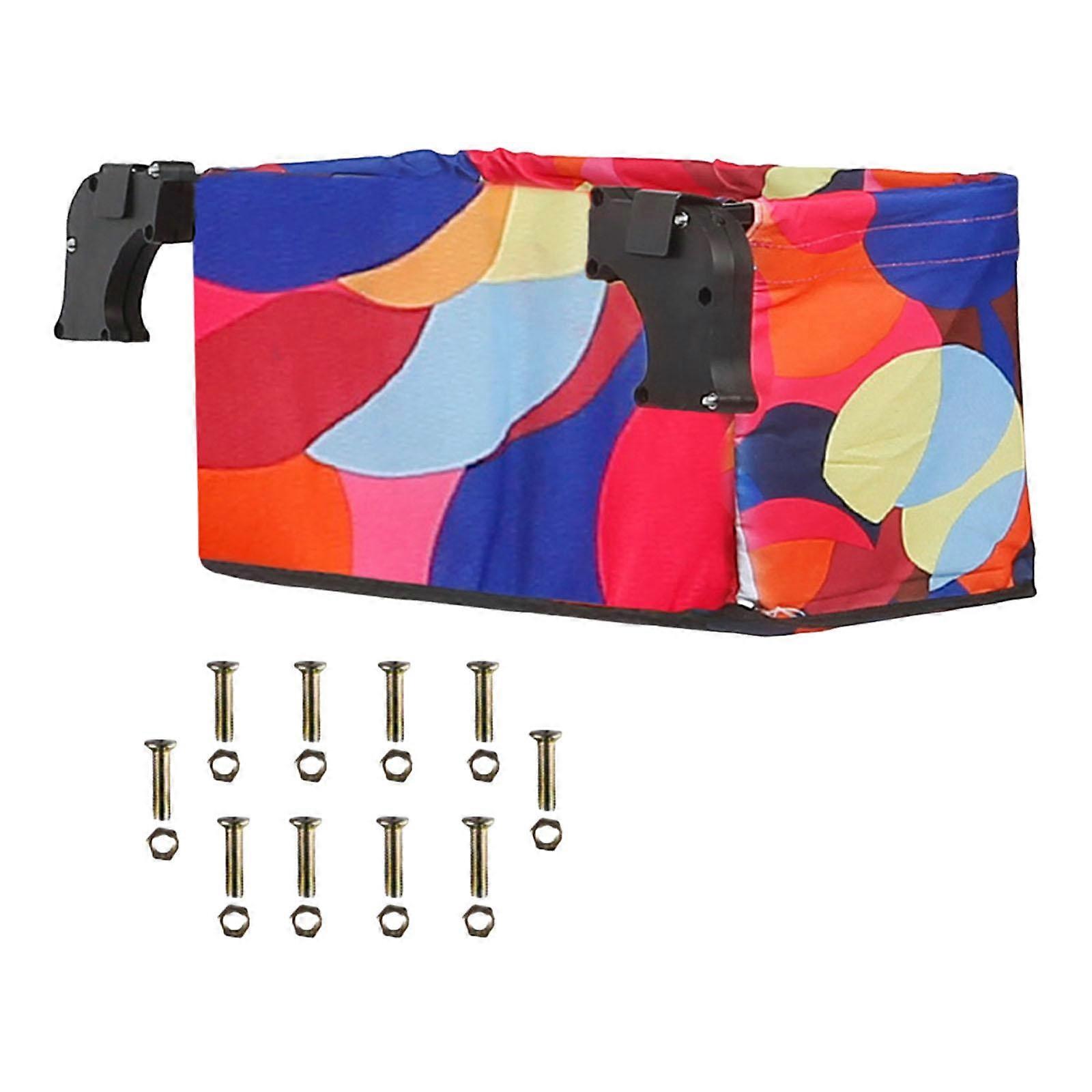 عربة عربة الذيل حقيبة اليد دفع عربة الملحقات للتخييم في الهواء الطلق التسوق الأبيض