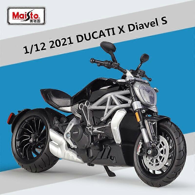 Maisto 1:12 DUCATI X Diavel S κράμα αγωνιστικά μοντέλο μοτοσικλέτας Diecasts Metal Street Sports Μοτοσικλέτα Μοντέλο Προσομοίωση Παιδιά Δώρα Παιχνίδι Μοτοσικλέτες
