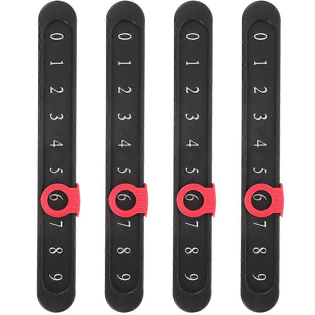 4pcs Foosball Score Counter Πολυλειτουργικό Scorekeeper Bar Βαθμολογίες Δείκτης Βαθμολογίας Keeper