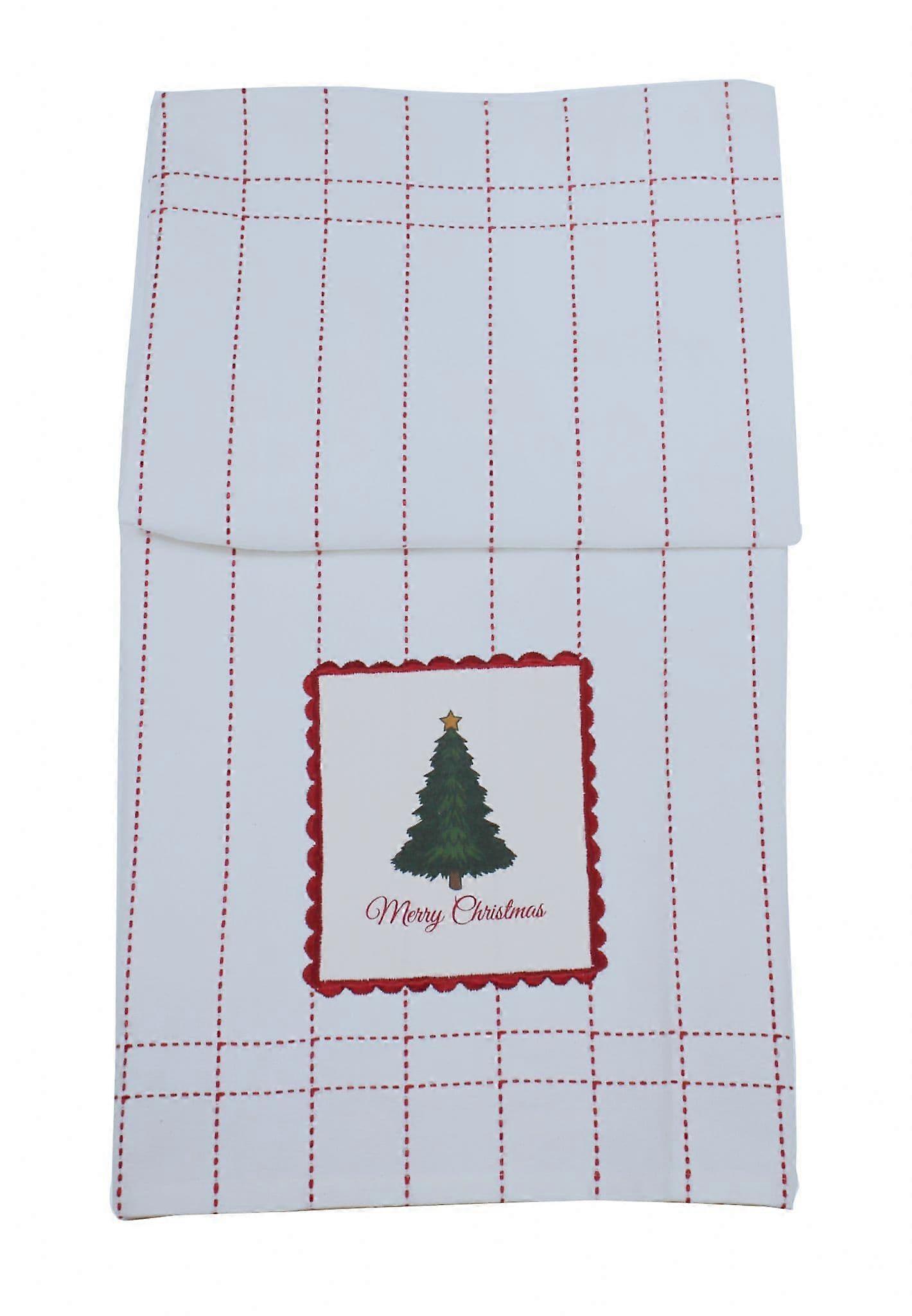 Merry Christmas Time Tea Towel - 50cm x 70cm