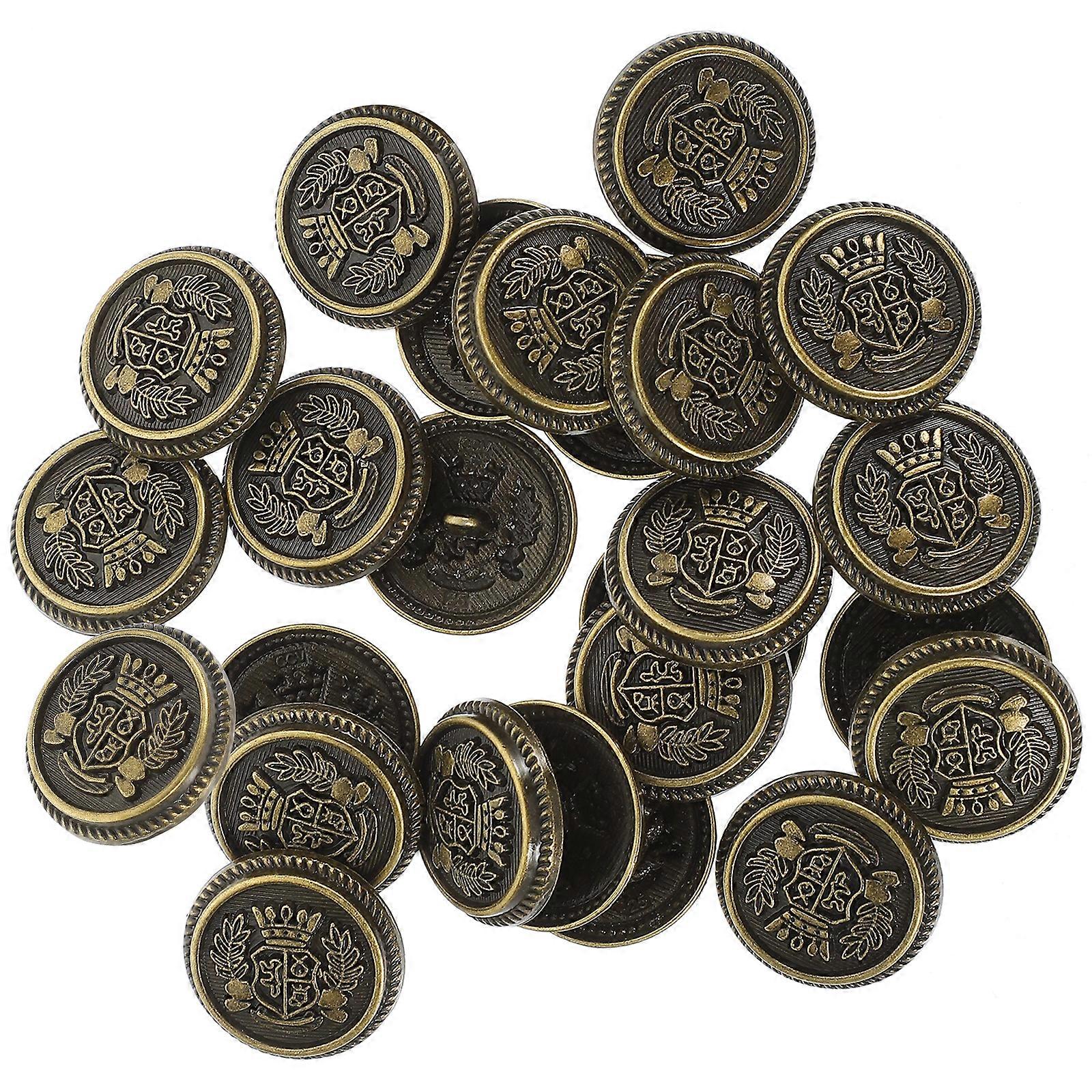 20pcs Sewing Buttons Exquisite Buttons Retro Style Buttons Multipurpose Clothing Buttons