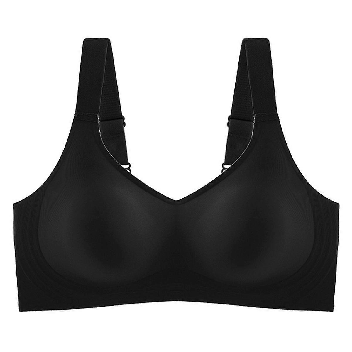 Sutiã com decote em V Sutiã de conforto invisível Bralette respirável sem fio Sutiã fino e macio para o dia a dia para mulheres