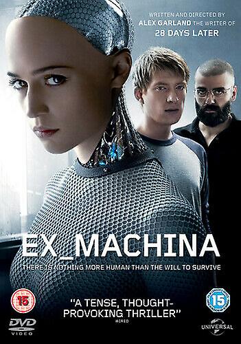 Ex Machina DVD (2015) Domhnall Gleeson Garland (DIR) cert tc Quality guaranteed - Region 2