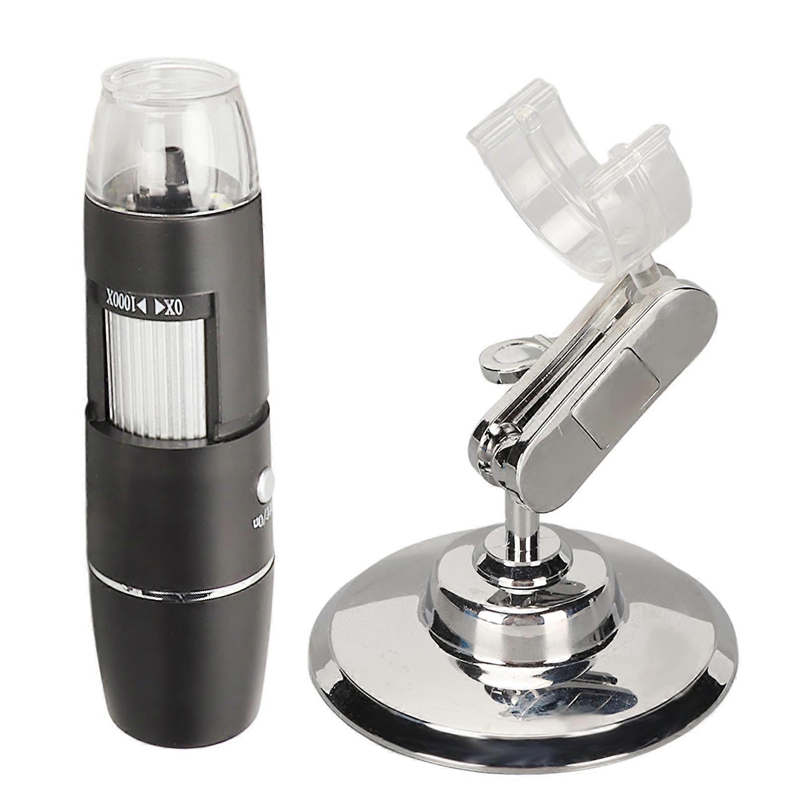 Wireless Digital Microscope 1000X HD Portable WiFi USB Microscope Camera for Printing Learning Observation