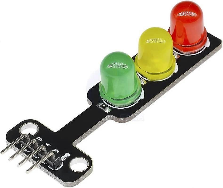 4 Pcs Mini 5V Traffic Light Led Display Module For Arduino Red Yellow ...