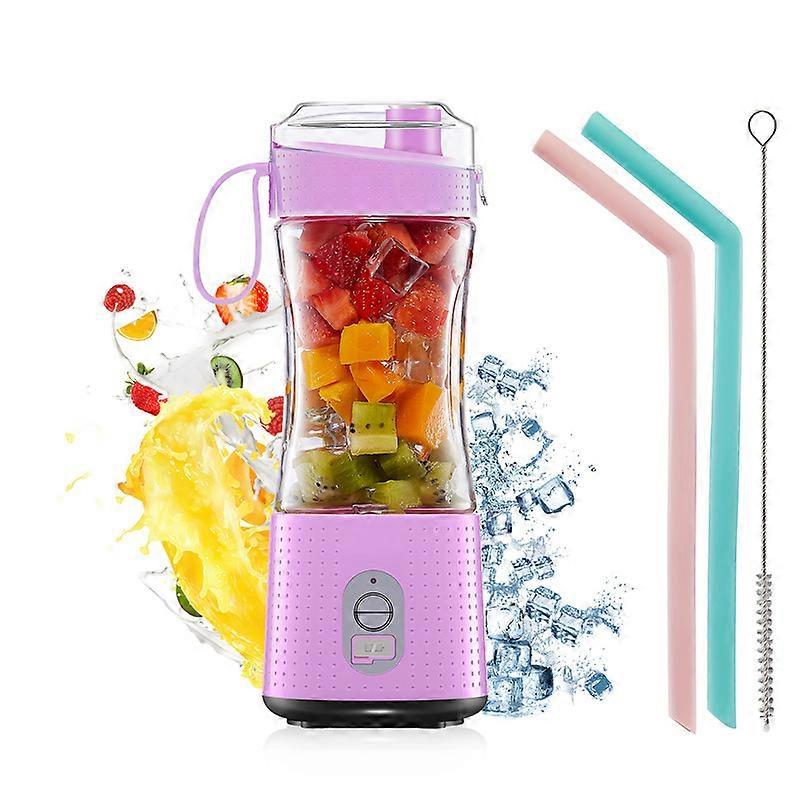 Portable Blender, Personal fresh juice Mini Blender for smoothies and shakesPurple