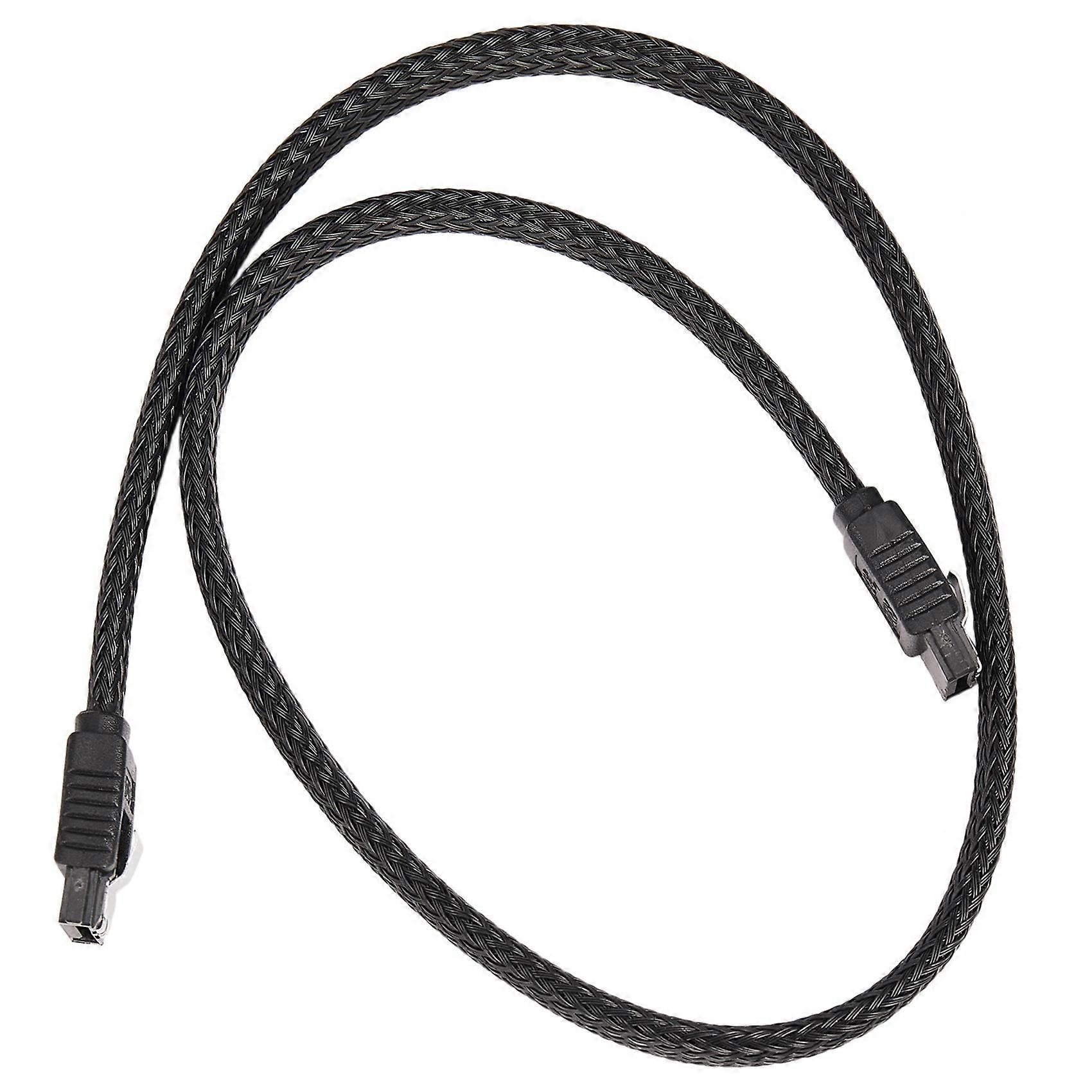 50CM SATA 3.0 III SATA3 7pin Data Cable 6Gb/s SSD Cables(Black)