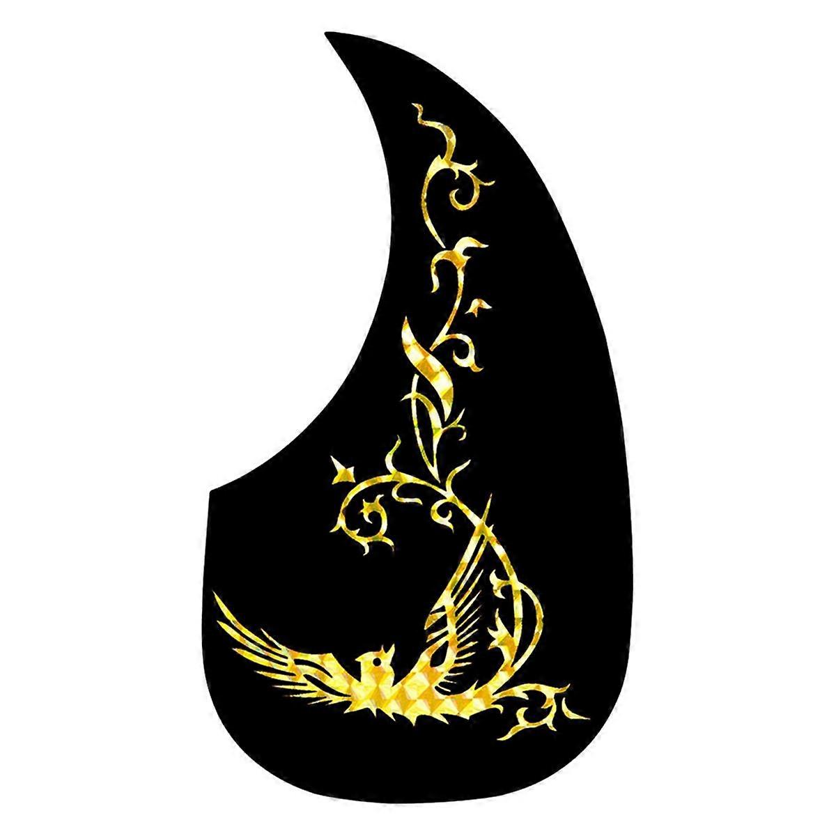 Water Drop Type Laser Guitar Pickguard Anti-Scratch Board PVC Classical Guitar Pickguard Anti-Scrat