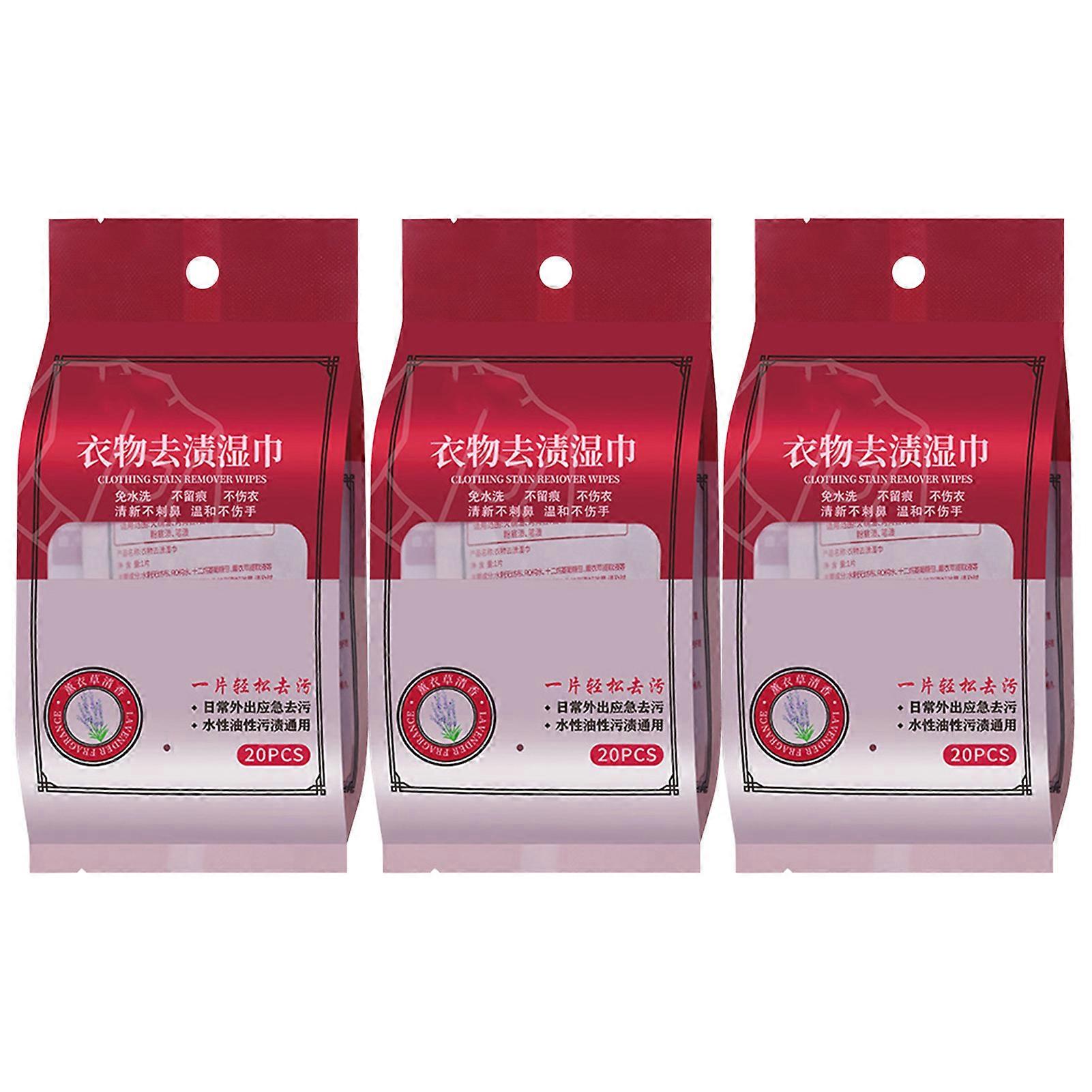 Stain Removal Wet Wipe for Clothes Freshing Coat Stain Removing Wipe for Clothes Blood Stains