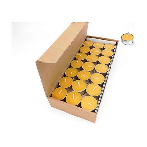 100% Pure Beeswax Tea Candle Pack 42 units