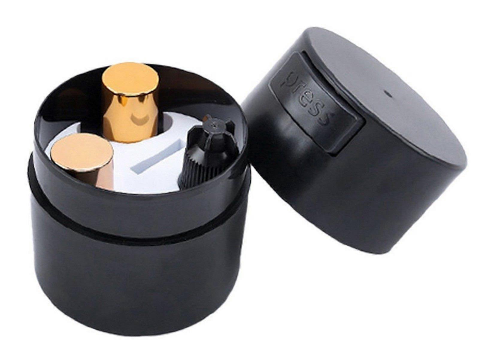 Eyelash Glue Storage Container Lash Adhesive Sealing Storage Tank Black