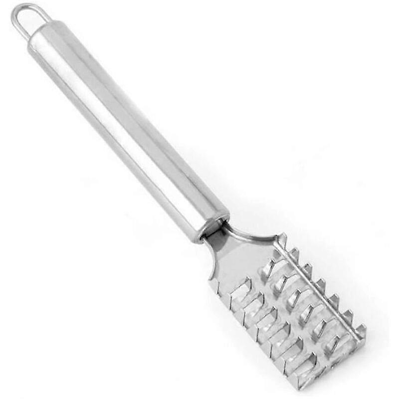 Stainless Steel Fish Scale Scraper, Quick And Easy Fish Scale Removal, Convenient And Hygienic, 7.8 Inch