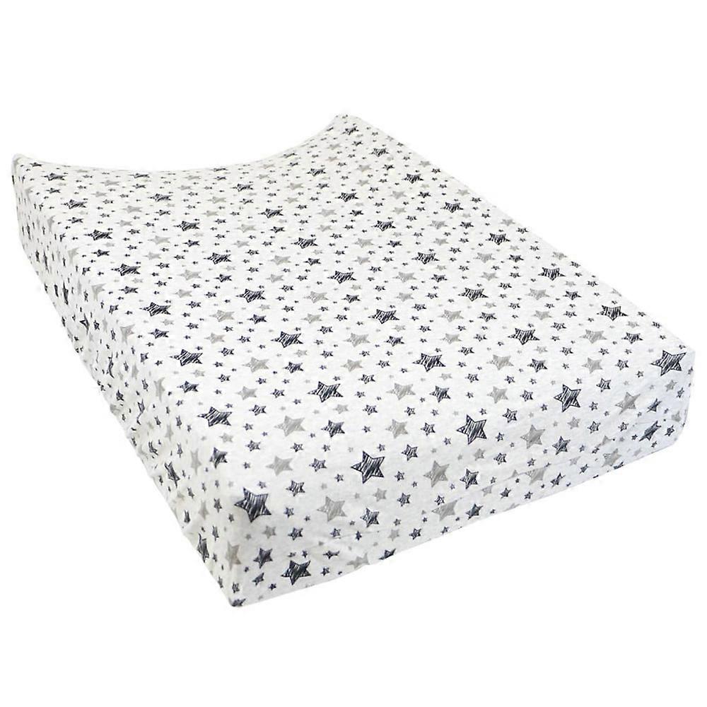 Silly Billyz Premium Quality and Stylish Jersey Change Mat Cover (Grey Stars)