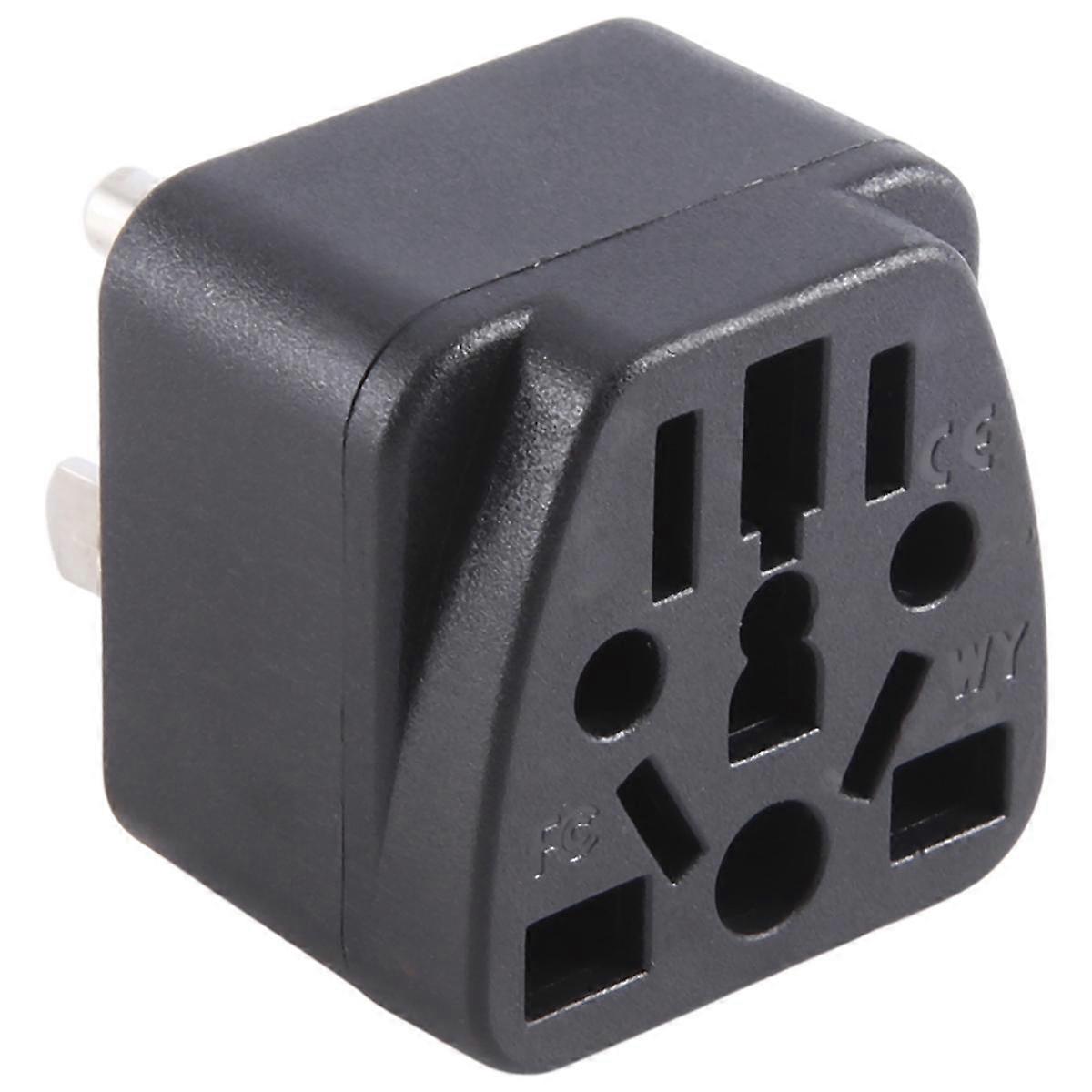 US Travel Plug Adapter EU/UK/AU/In/CN/JP/Asia/Italy/Brazil to USA (Type B), 3 USA Plug, Charger Con