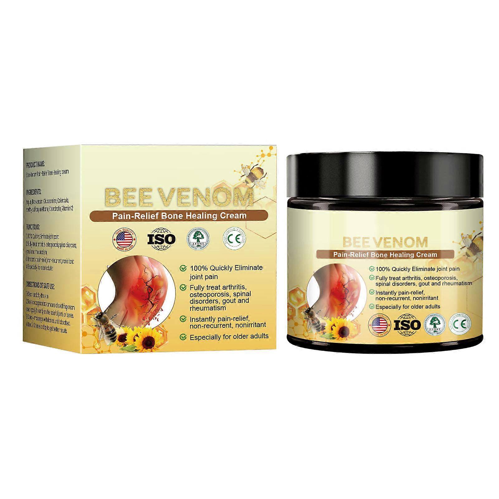 Body Joint Care Cream with Bee-Venom Relieve Pain Relieve Stiffness Massage Cream for External Use