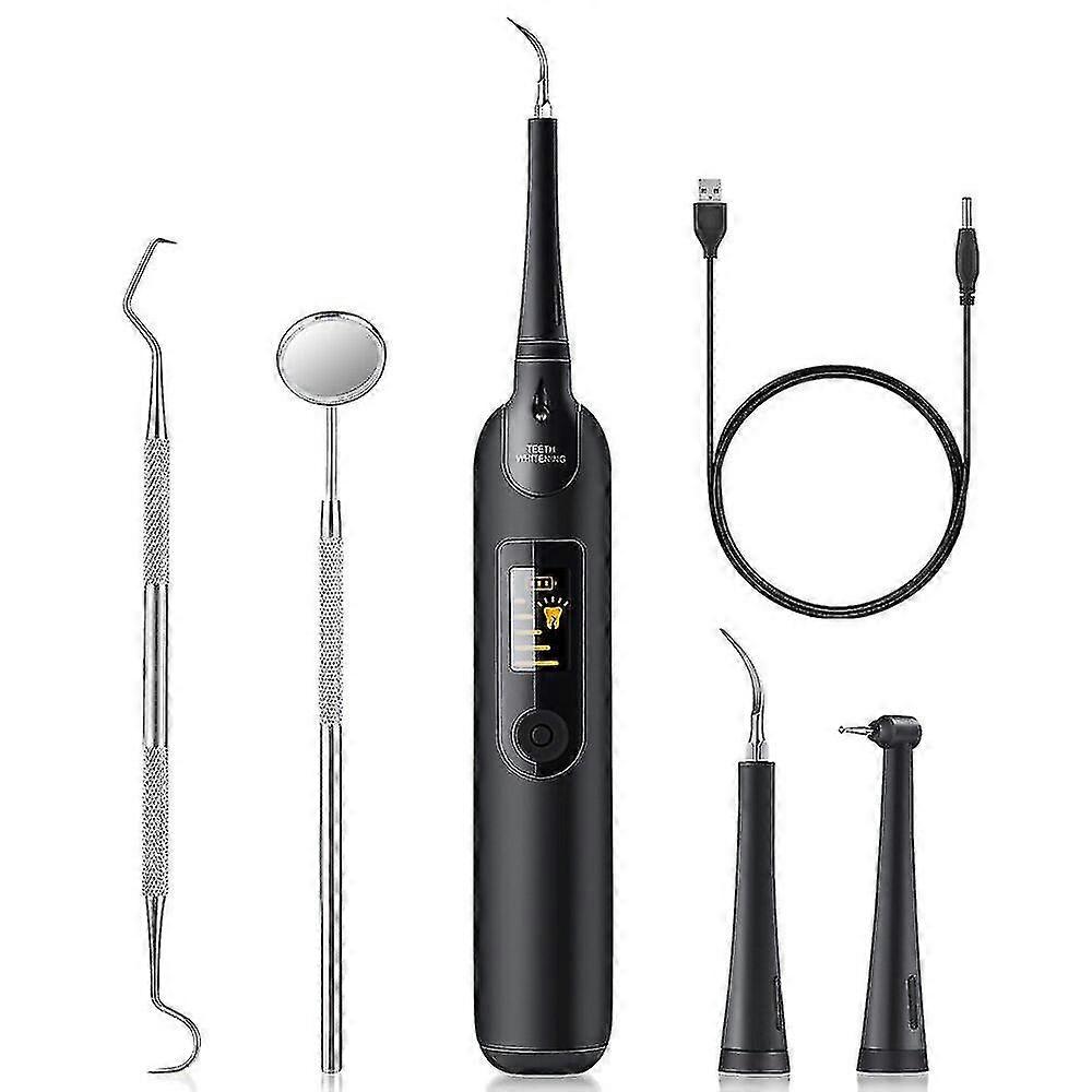 مجموعة تنظيف الأسنان ، تنظيف الأسنان كوريت بالموجات فوق الصوتية ، منظف الأسنان بالموجات فوق الصوتية المهنية ، هناك 5 أوضاع قابلة للتعديل و 3 تنظيف قابل للتبديل