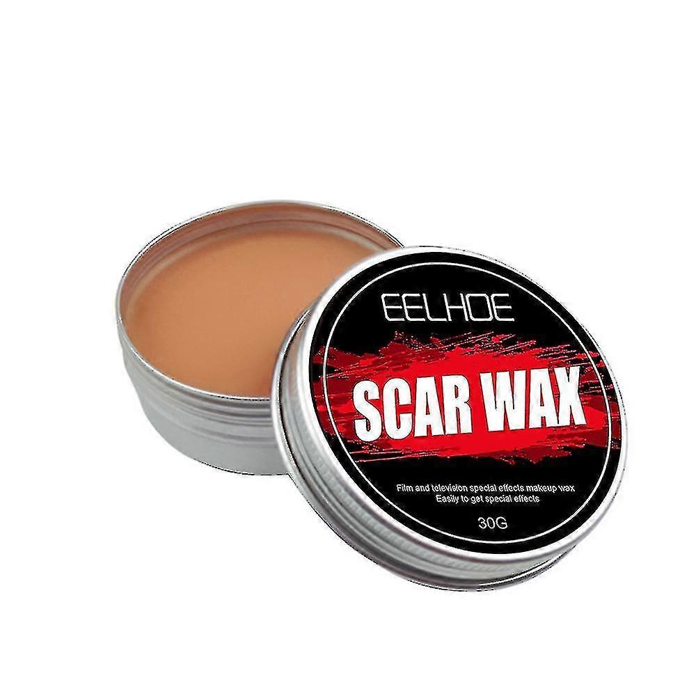 Eelhoe Halloween Make-up Effekt Haut Wachs Simulation Wunde Falsche Nase Make-up Requisiten