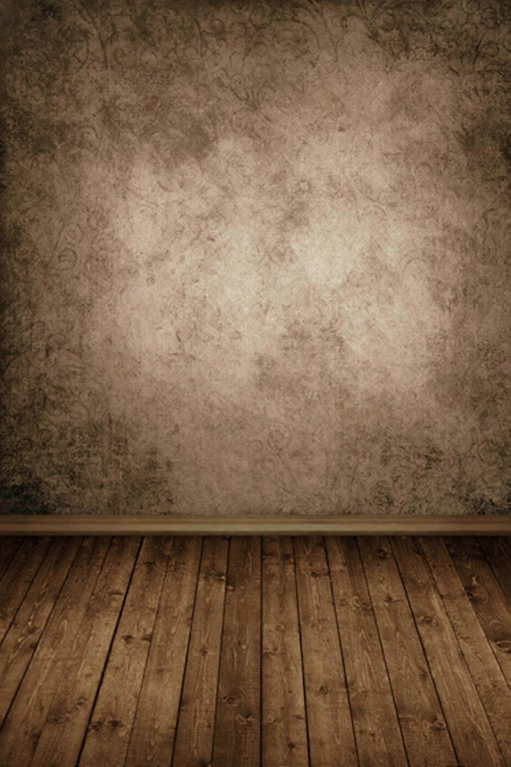 Vinyl Wood Wall Floor Photography Studio Prop Backdrop Background 3x5ft E