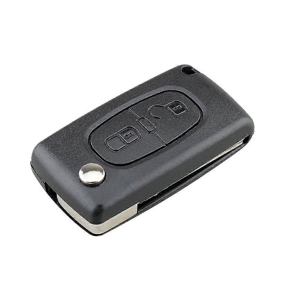 Fits For Citroen C3 Replacement 2 Button Remote Key Shell Case Ce0536 Va2