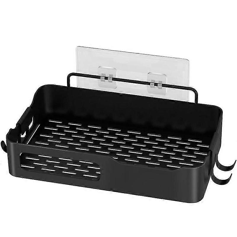 Shower Basket Shower Shelf Without Drilling,with Hooks Shower Bracket Bathroom Shelf Soap Dish Soap