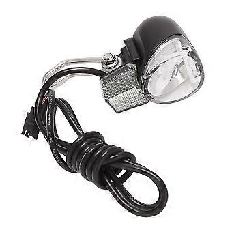 E-bike Headlight Electric Bike Led Front Light 6-55v Electric Bicycle 2 In 1 Waterproof Horn Set He