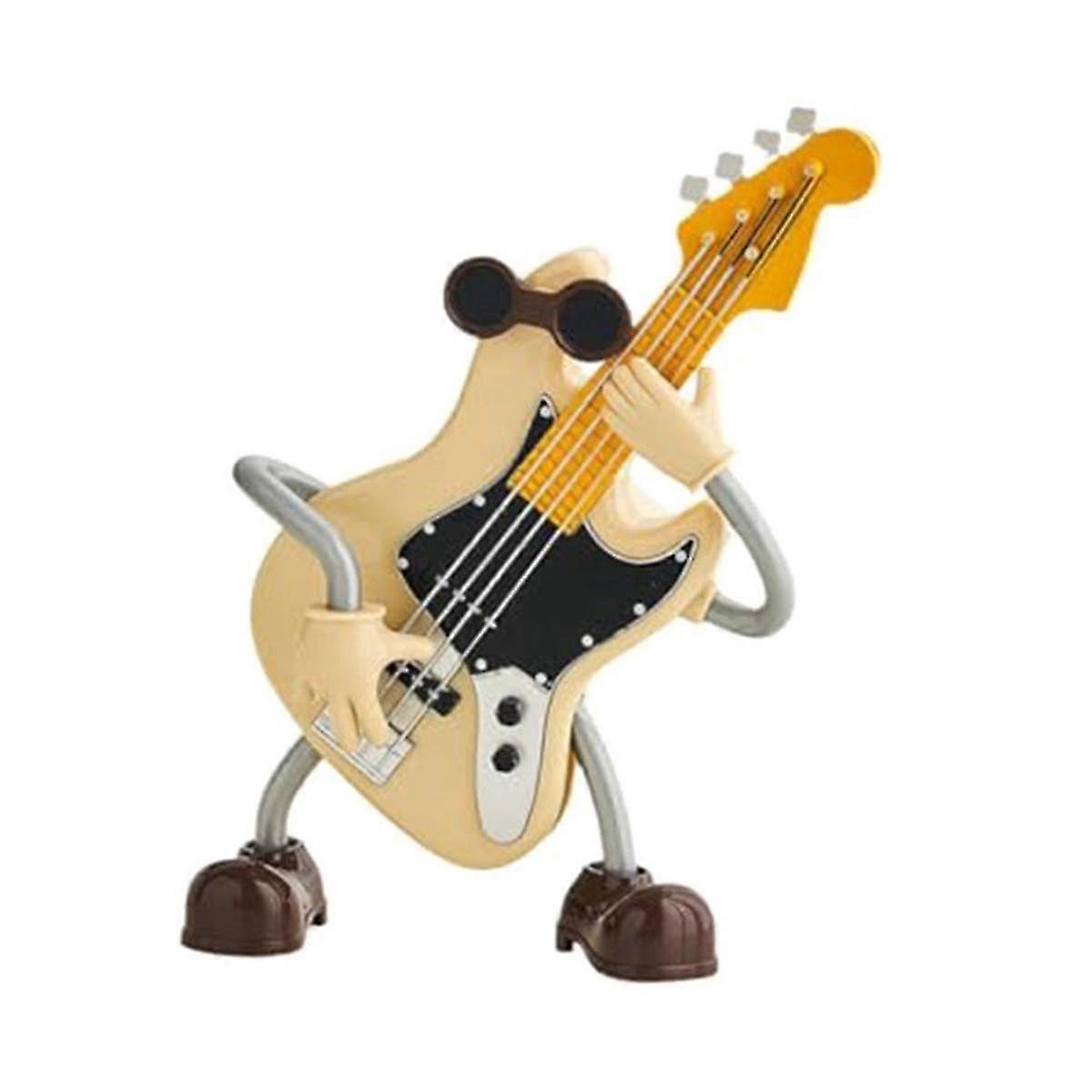 Speldosor för tjejer, flickor smyckeskrin, speldosor, automatisk swing gitarr violin speldosa, skrivbord dekorativ prydnad, en