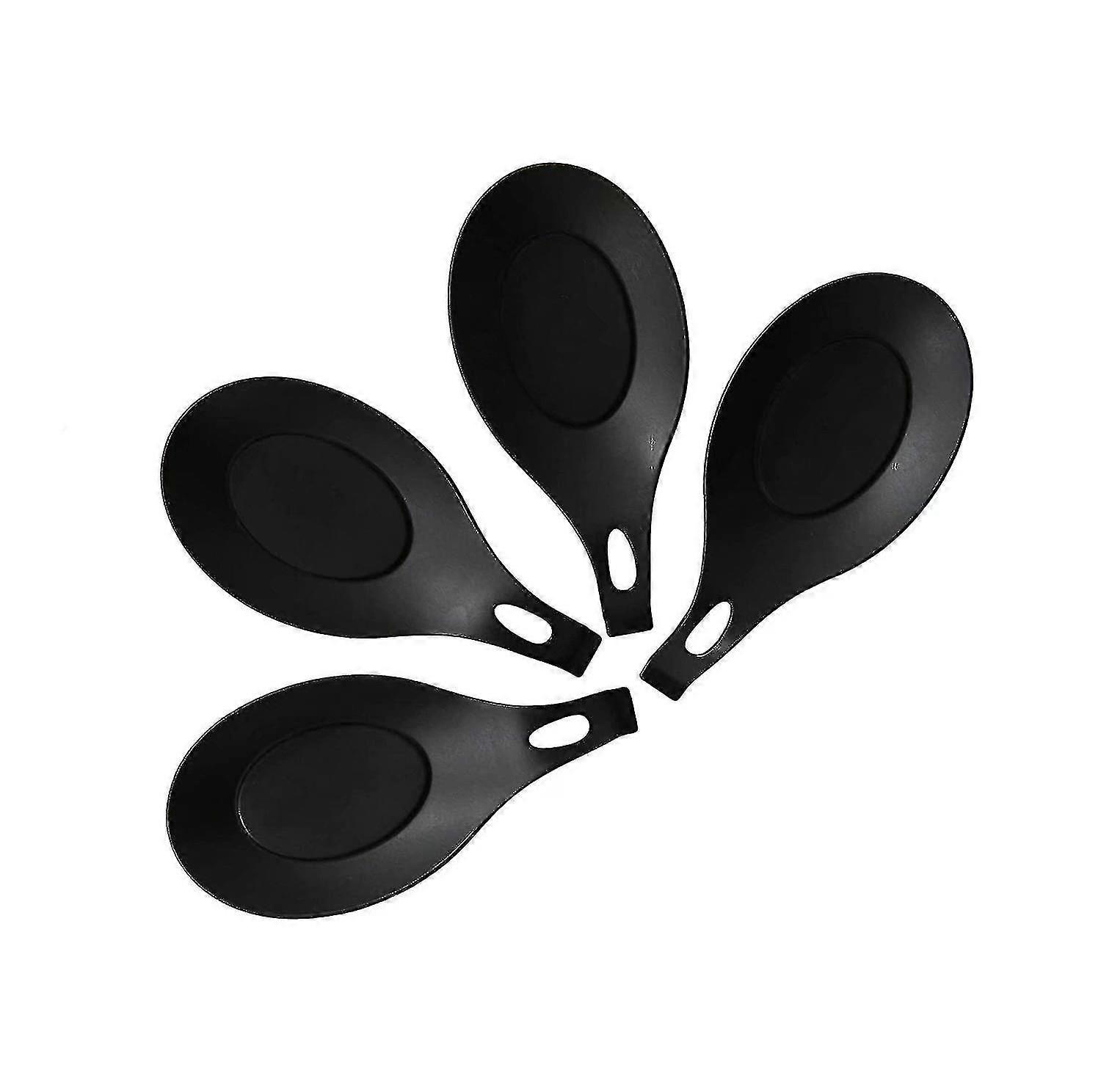 Set 4 Silicone Soup Spoon Rest