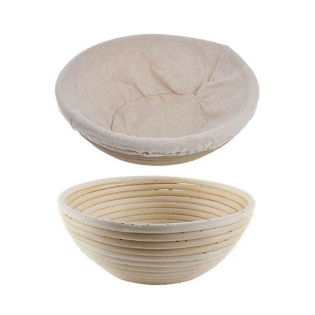 Round Rattan Bread Fermentation Basket Drying Storage Fermentation Basket Bread Fermentation Basket