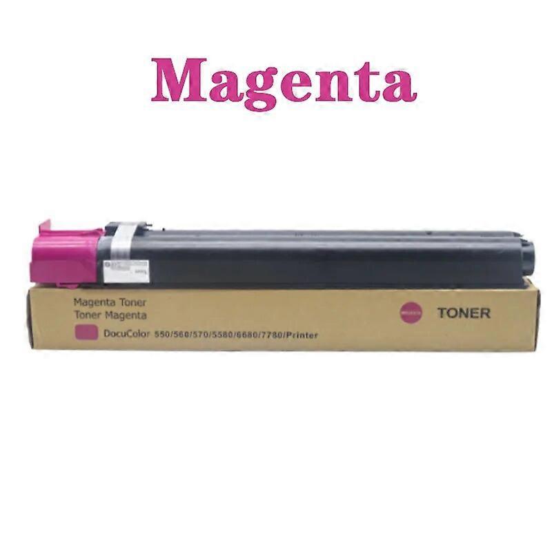 Compatible for C560 C7780 Toner Cartridge for Xerox DocuCentre C550 C570 C60 C70 C5580 C6680 C5585 C6685 C7785 1color 600g CMYK