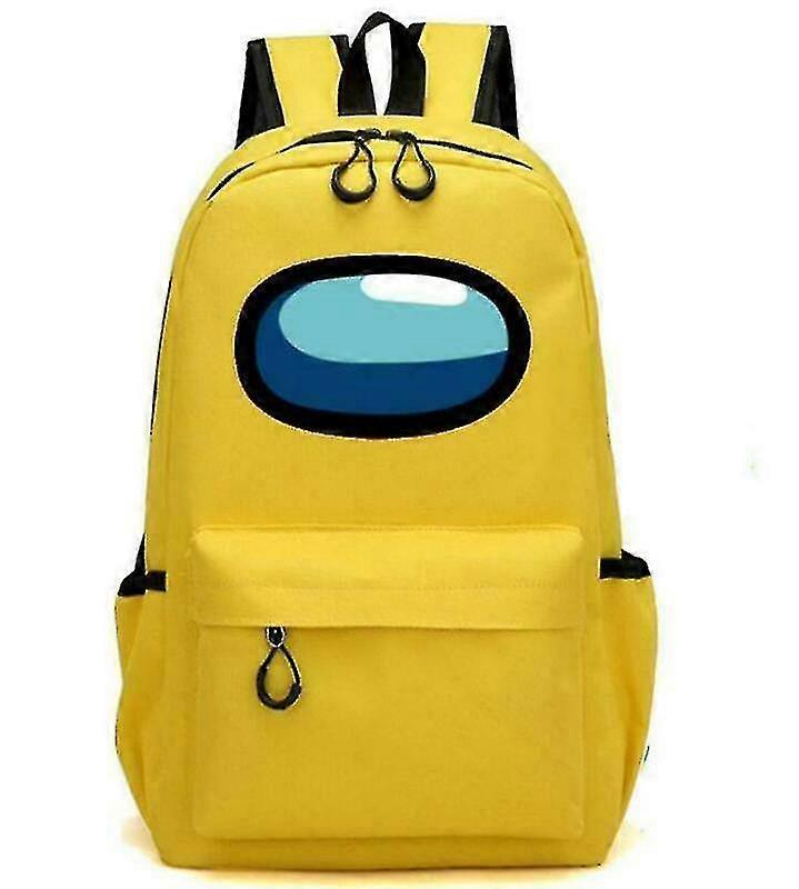 Among Us Game Shoulder Backpack With Chain Bag Travel Rucksack.