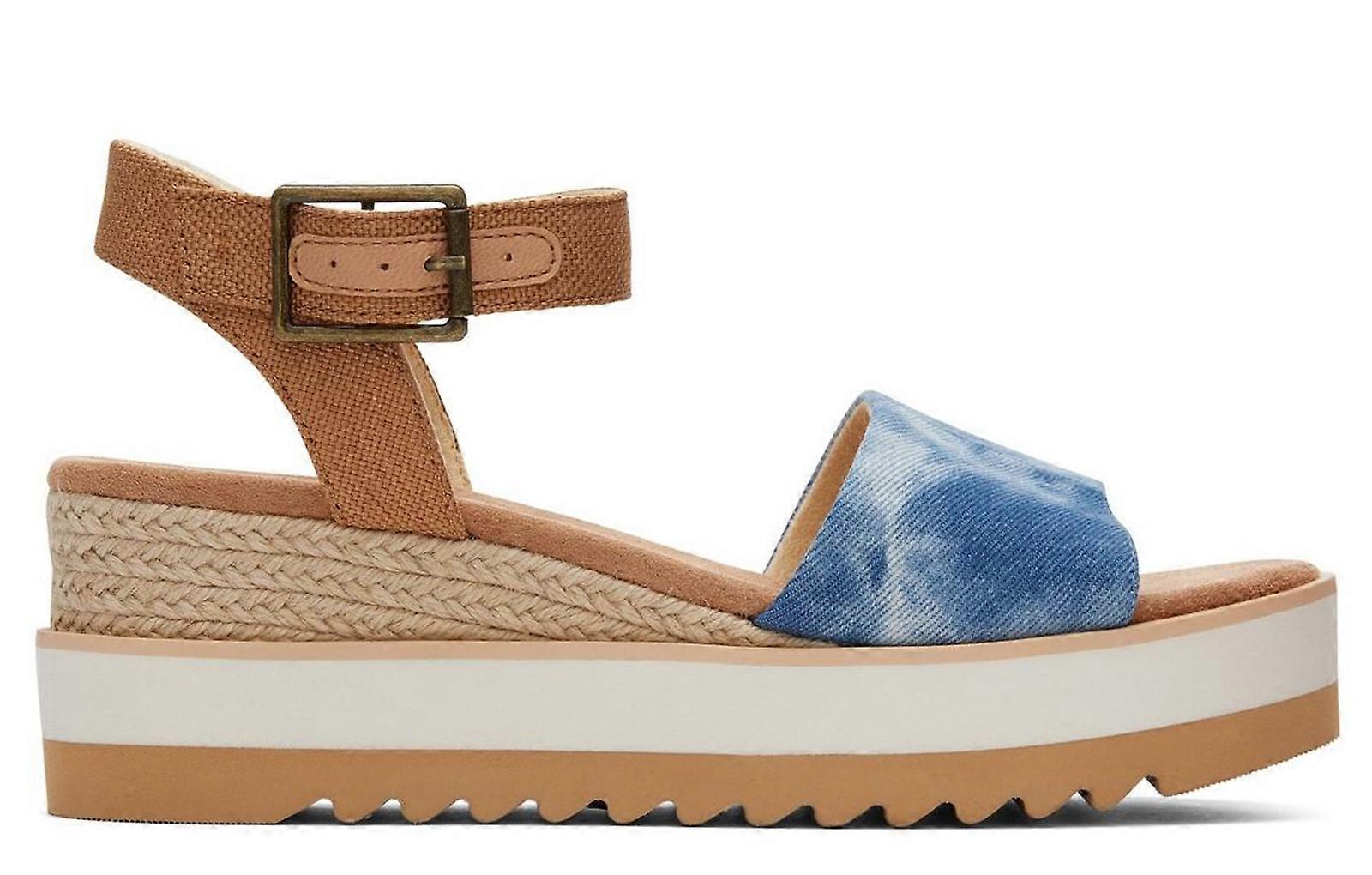 Toms Diana Wedge Blue