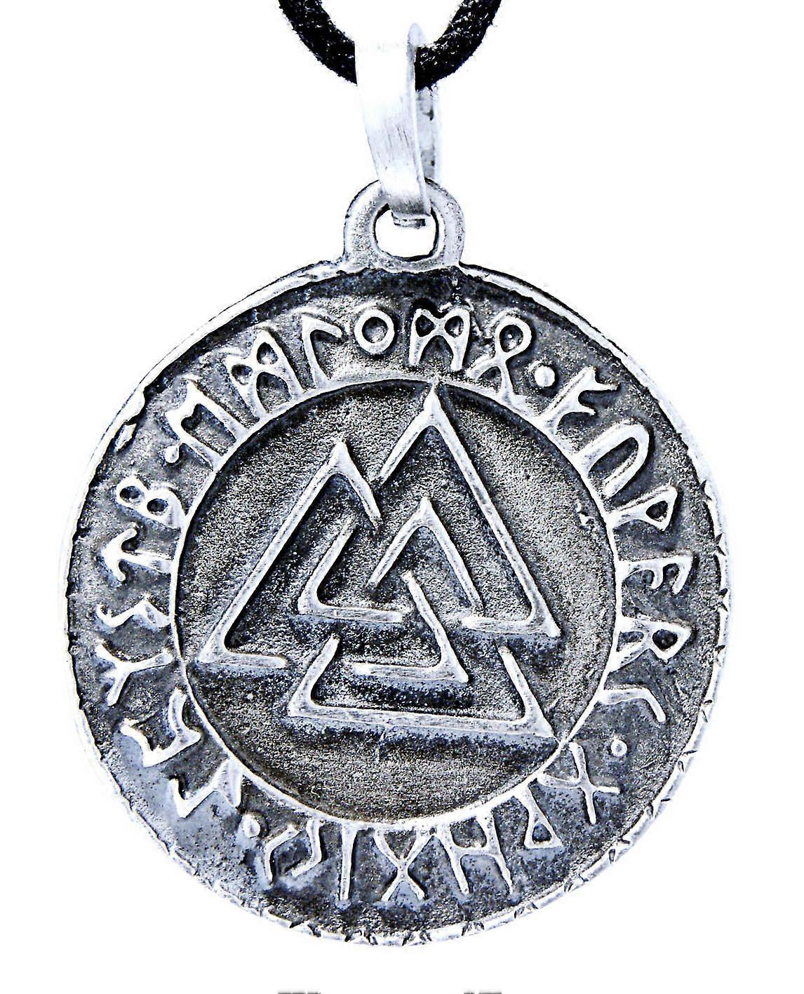 Pendant 37 Wotan's Knot - Pewter