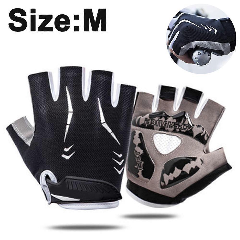 Premium Leather Workout Gloves- Padded Weight Lifting Gloves