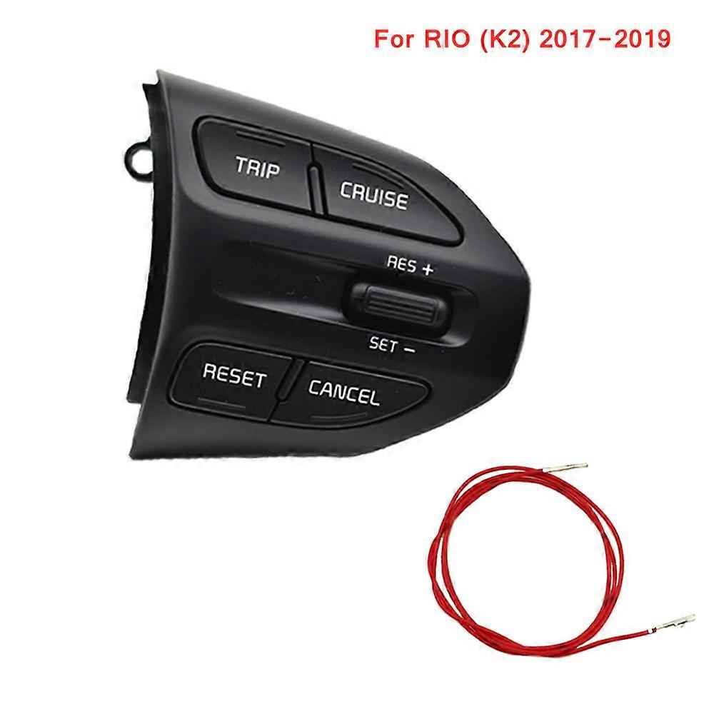 Steering Wheel Button Switch For KIA K2 RIO 2017 2018 RIO X LINE Buttons