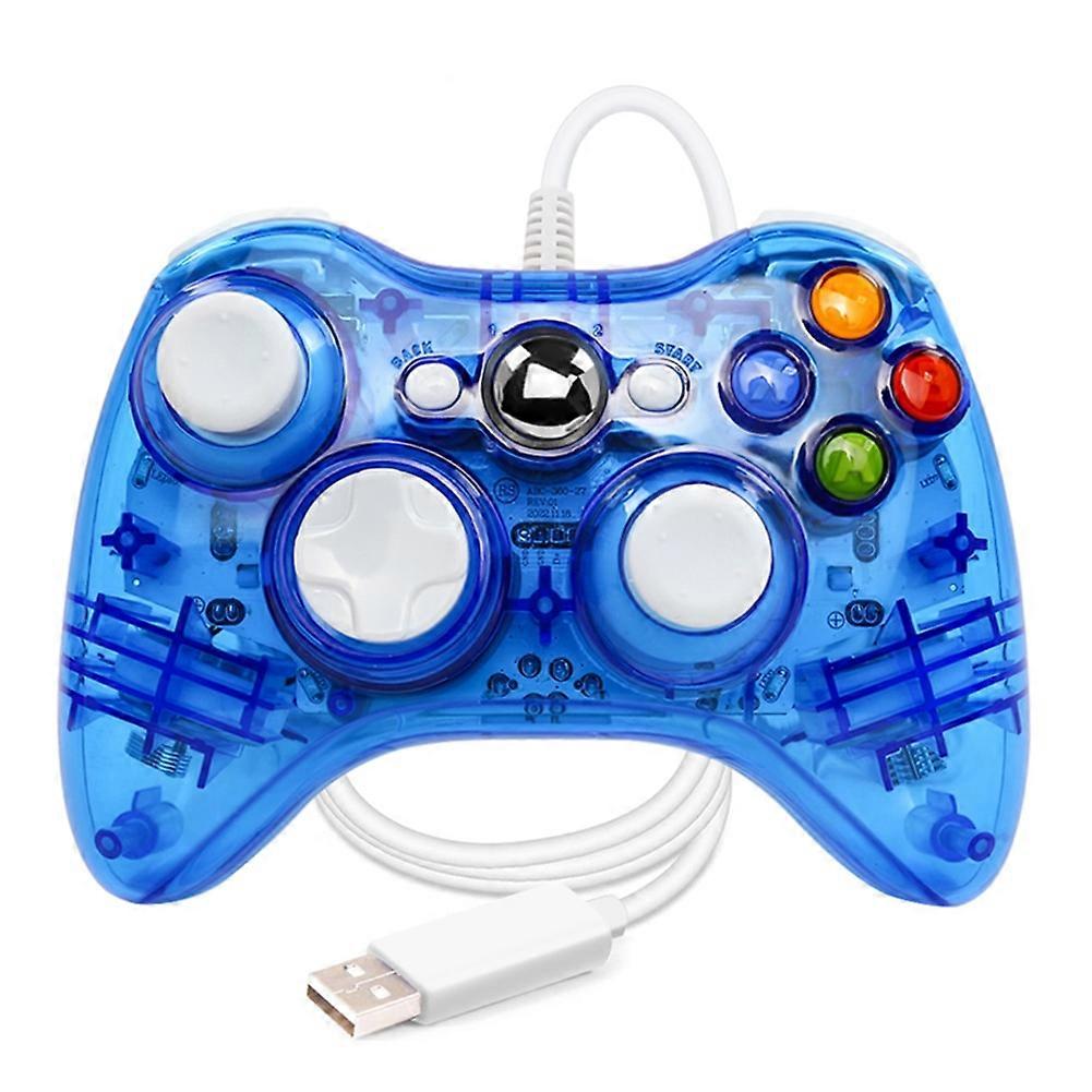 USB Wired Game Joystick Gamepad High-Precision Joystick Game Controller High Sensitivity Button for Xbox 360/Xbox One/PC/Laptop