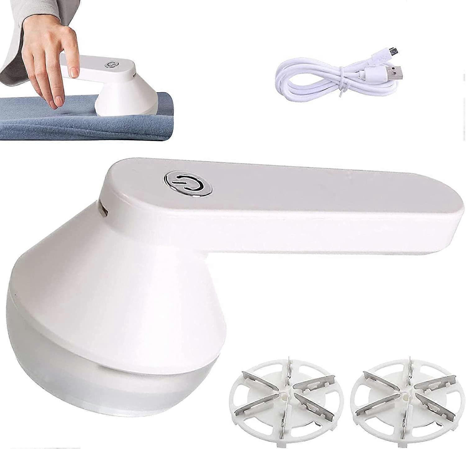 Lint vacuum cleaner for clothes, carpets, sweaters, sofas, blankets, etc. White