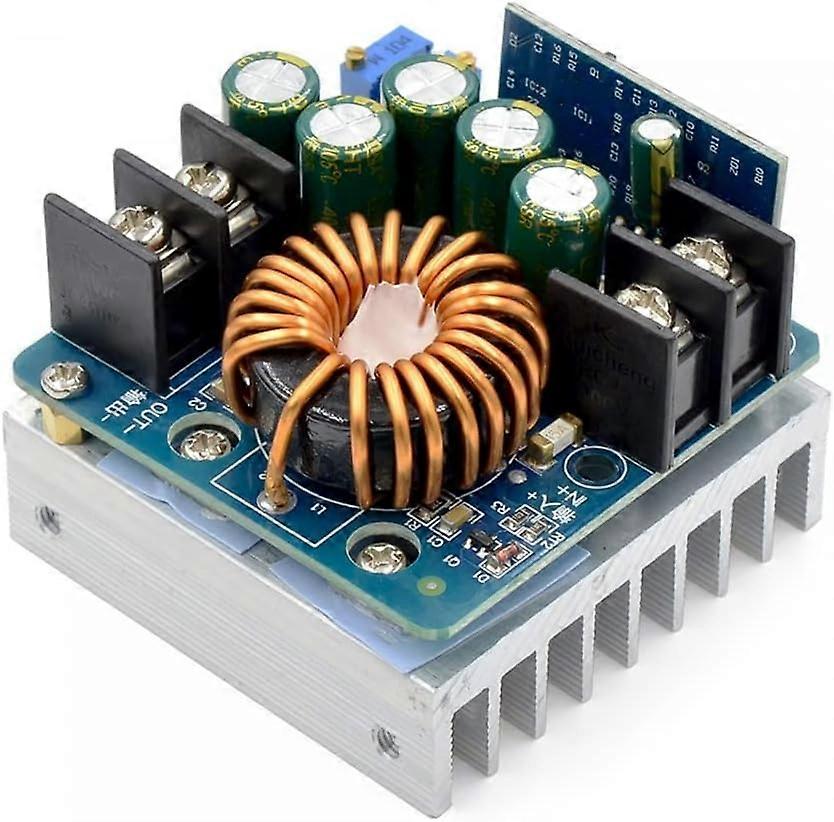 400W High Power Supply Step Down Module, DC-DC 10.5V-60V to 0-45V Buck Power Supply Module Voltage Regulator Power Supply Board