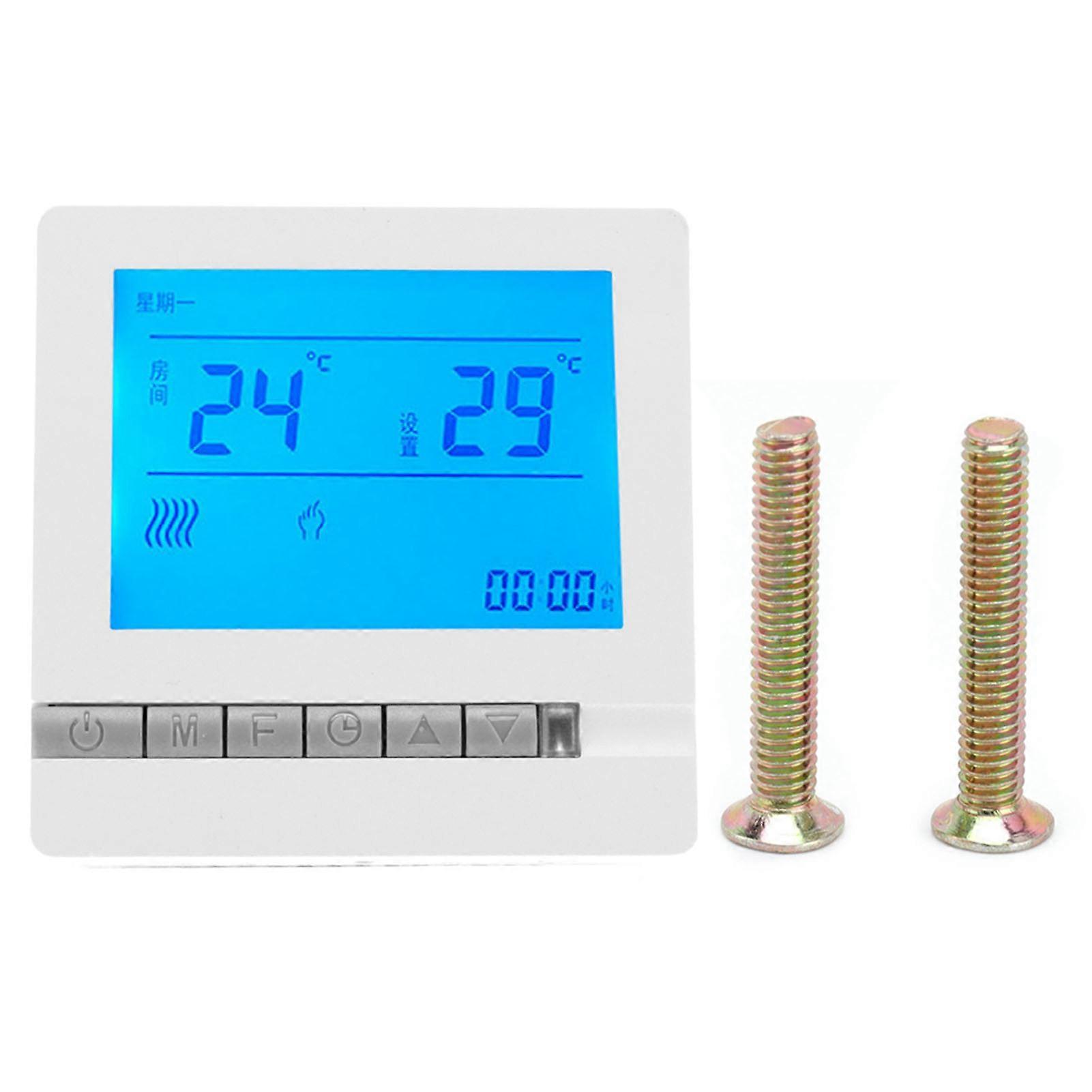 AC220V Floor Heating Thermostat Smart Temperature Controller compatible Home Bedroom Hall