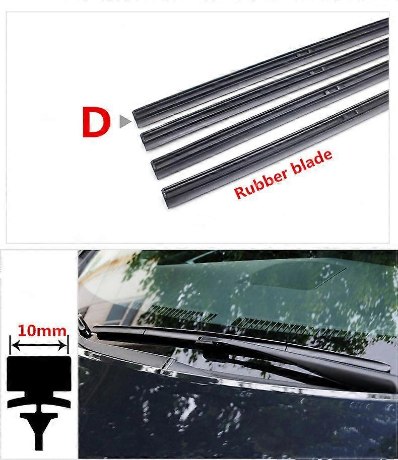 Car Vehicle Insert Rubber strip Wiper Blade (Refill) For kia Rio 2 3 4 k2 k3 k5 daihatsu Bentley ktm Car Wipers