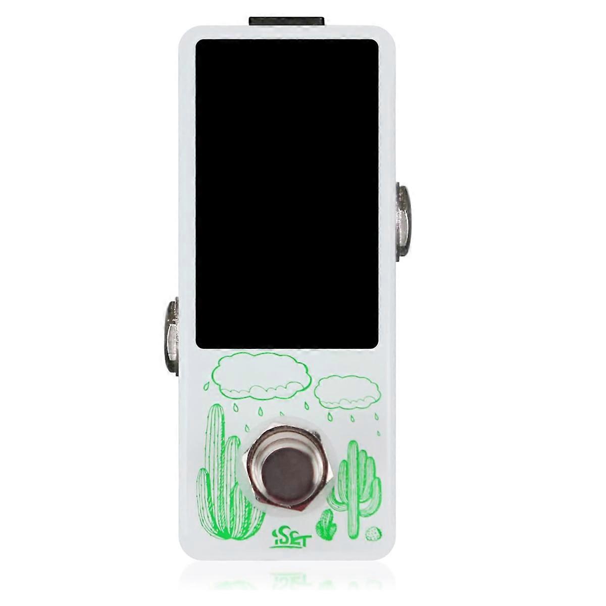 Pédale d’accordeur de guitare haute précision chromatique automatique avec écran LCD pour guitare basse Volin True Bypass